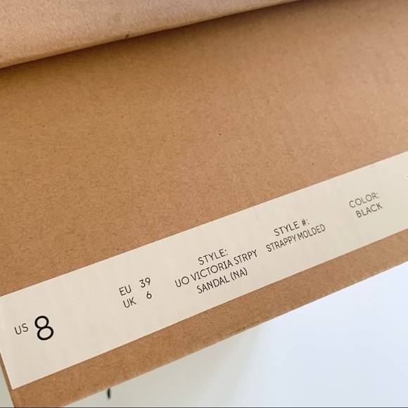 Urban Outfitters Strappy Sandals 8 New - Picture 7 of 8